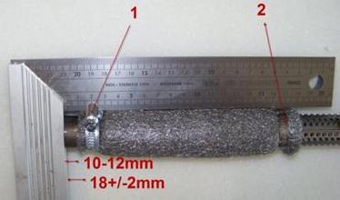 Povolené úpravy na originálním výfukovém systému jsou: Náhrada originálních nýtů koncovky tlumiče výfuku metrickými šrouby 4 mm a příslušnými přítužnými matkami.