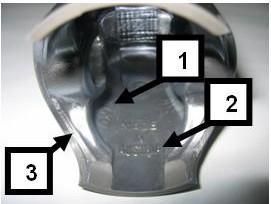 Čištění bez narušení originálního povrchu je povoleno. Původní, magnetický, obdélníkový pístní kroužek. Výška kroužku: 0,98 +/- 0,02 mm.