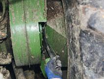 Teoretické rozsahy délky řezanky s VariLOC u řezaček Krone BiG X 600 až 1100 Řezací buben Otáčky bubnu Rozsah délky řezu MaxFIow 1250 min -1 800 min -1 bez VariLOC s VariLOC 28 nožů 4,0 až 21,0 mm