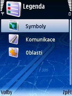Legenda Pochopte význam všech objektů