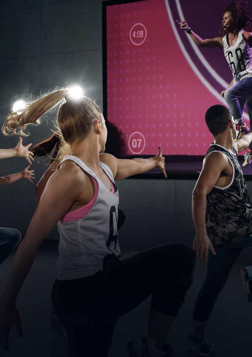 BOOST YOUR RETENTION ZVYŠTE NÁVŠTĚVNOST VAŠEHO KLUBU S LES MILLS VIRTUAL Zvyšte svůj zisk ze skupinových lekcí- využijte svůj sál skupinových lekcí ze 40% kapacity na 80% kapacitu a to bez navýšení