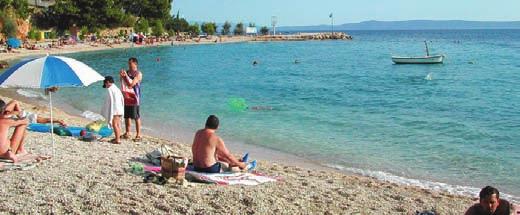 Makarská riviera Letoviskem Brela a navazujícím střediskem Baška Voda začíná nejkrásnější oblast nejen střední Dalmácie, ale dá se říci i celého Chorvatska Makarská riviera, která je vyhledávána