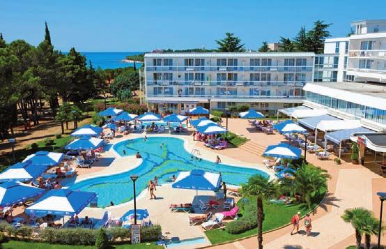 ZDARMA: platí poplatek: + 250 Kč Adriatic Novigrad Jadran Starobylé městečko a příjemné letovisko s 2000 obyvatel leží na malém poloostrově 16