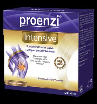 PROENZI INTENSIVE 120TBL To nejlepší pro Váš pohyb od Proenzi. Nové, unikátní složení.