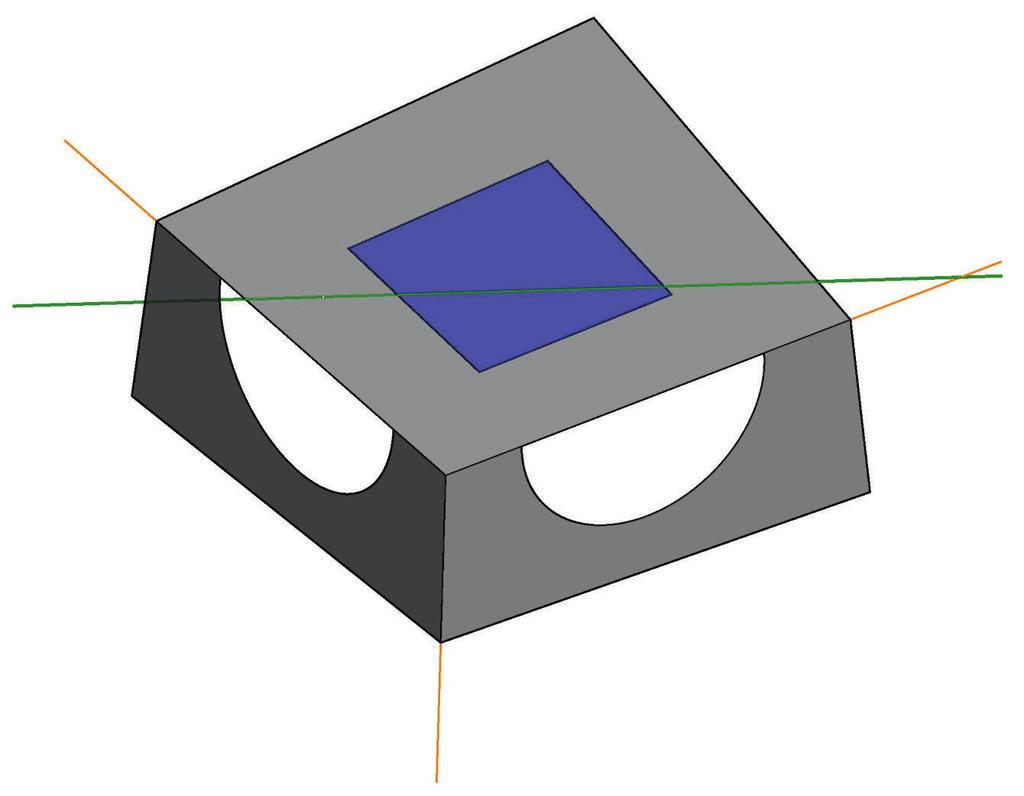 Varianta 6 A3našířku LP: H[13 ;17], v h =1600mm, d=48 Základní rovina π lineární perspektivy je souřadnicová rovina(x,y).