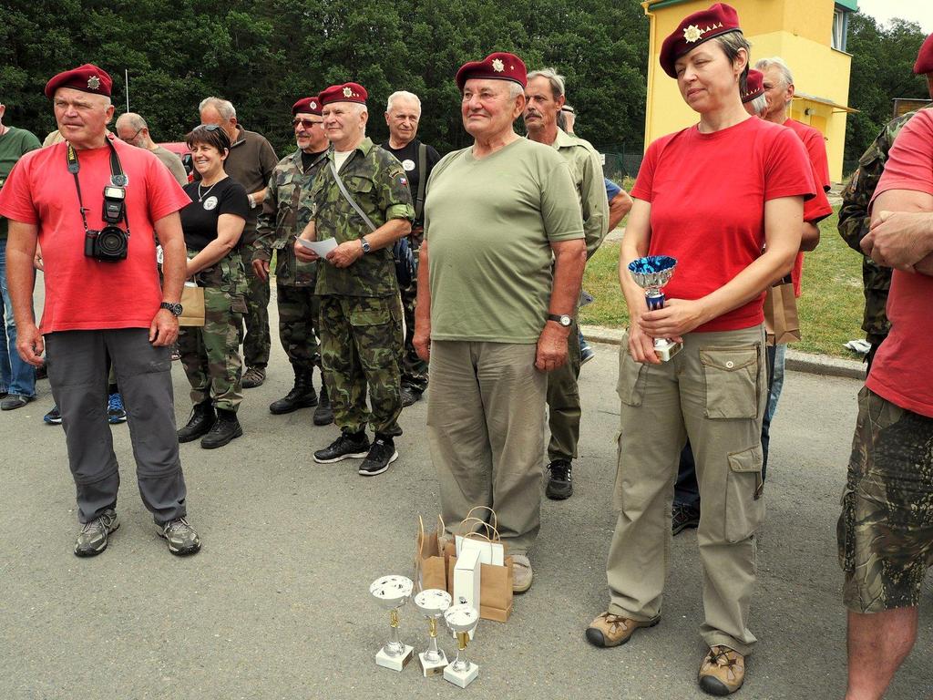 IX. ROČNÍK STRELECKÉHO TROJBOJA (DOBROTICE) Uskutočnil sa v Dobroticích u Holešova 14.7.2017 za účasti 58 strelcov a strelkýň. Nestratilo sa ani družstvo KVVV Praha v zložení : S. Lacina, P.