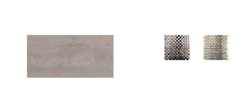790 Kč/m 2 1,33 m 2 /4 ks Platino Titanio Titanio Niquel Niquel Aluminio Aluminio Dark Ruggine obklad: Shine