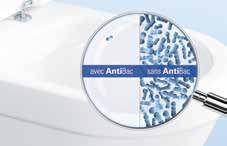 Štvornásobné potvrdenie čistoty a hygieny ViFresh, CeramicPlus, AntiBac ponúkame pre toalety s úsporným splachovaním DirectFlush samostatne alebo v ľubovoľnej kombinácii podľa Vašej potreby.