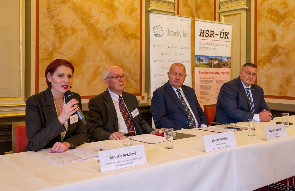 Slavnostní vyhlášení výsledků 3. ročníku Ceny Ústeckého kraje za společenskou odpovědnost 27. 4. 2017 byl vyhlášen za přítomnosti hejtmana Oldřicha Bubeníčka a Gabriely Nekolové, předsedkyně HSR-ÚK 3.