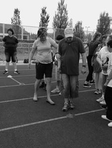 atletického pětiboje pořádaného Odborem sociálních služeb města Plzně