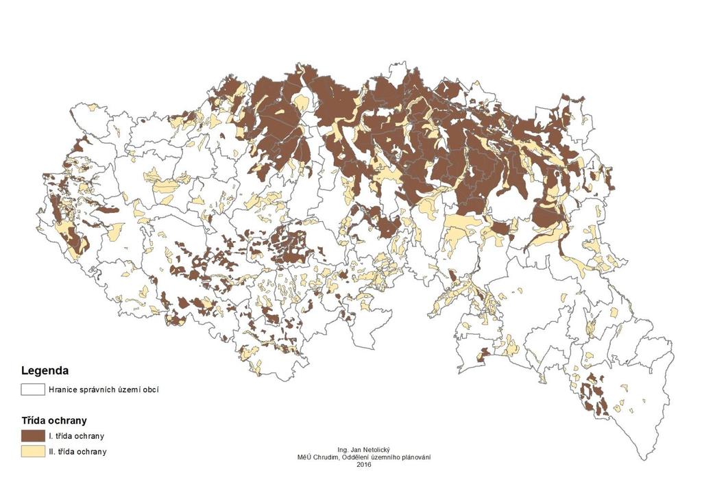 Obrázek 10: Ochrana ZPF Rekreace Charakter přírodních a klimatických podmínek umožňuje využít oblast regionu k dlouhodobé i krátkodobé rekreaci 7.