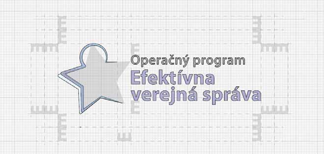 Konštrukcia logotypu a Ochranná zóna Konštrukcia logotypu Grafickú časť logotypu tvorí päťcípa hviezda.