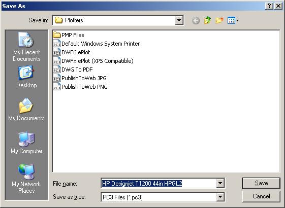 10. Stiskněte tlačítko OK a uložte změny konfigurace do souboru PC3. 11.