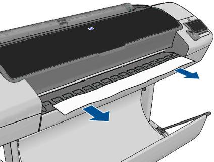Na tiskárně se zobrazuje zpráva, že došel papír, i když je papír k dispozici Pokud se role uvolnila od jádra, nebude podávána správně a tiskárna papír nezavede.