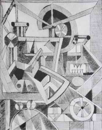 18 16. František Gross (1909 1985) Postava u okna suchá jehla, 1971, 32,2 x 24,5 cm, sign. DU F.