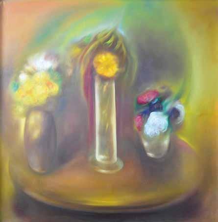 78. Oldřich Eichler (1941) Tři grácie olej, plátno, 1977, 100 x