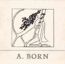 90 87 92 88 89 91 87. Adolf Born (1930 2016) Dívka na houpačce litografie, 15 x 10,6 cm, sign.