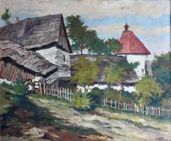 109. Ludvík Kuba (1863 1956) Podzimní kytice olej, plátno, lepenka, 40 x 35 cm, sign. PD LKuba, rám, některými označován za Posledního Impresionistu.