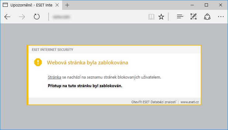 Uživatelský seznam důvěryhodných adres/spamových adres/výjimek zobrazí dialogové okno, ve kterém můžete definovat seznam e-mailových adres považovaných za bezpečné a nebezpečné.