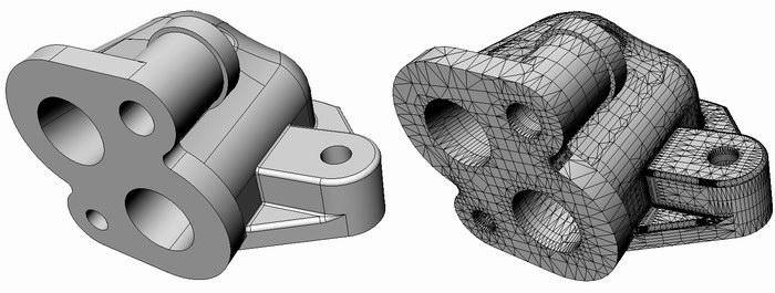 !"#!$# 2.3.3 Polygonální modelování Polygonální modelování není typické pro oblast strojírenství. Využívá se pro tvorbu obecné geometrie, modelování živých organizm, nereálných objekt apod.