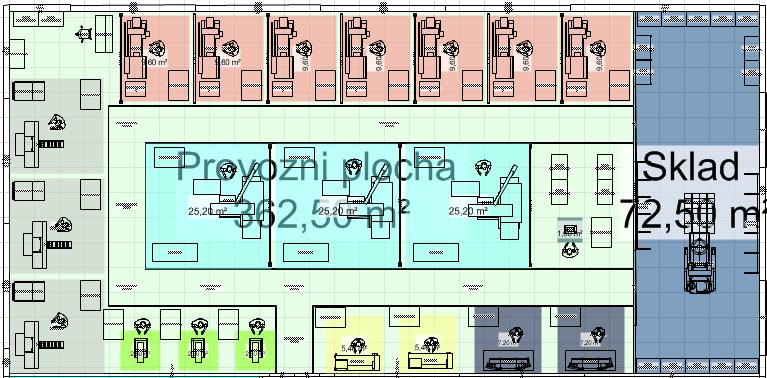 Obrázek 1-3 Layout ve 2D a 3D [2] 1.