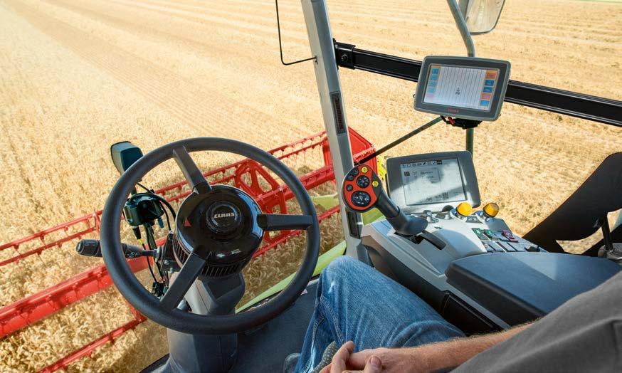 Vyberte si ze tří automatických naváděcích systémů. Všechny modely LEXION mohou být vybaveny třemi automatickými systémy řízení, které lze libovolně využívat podle potřeby.