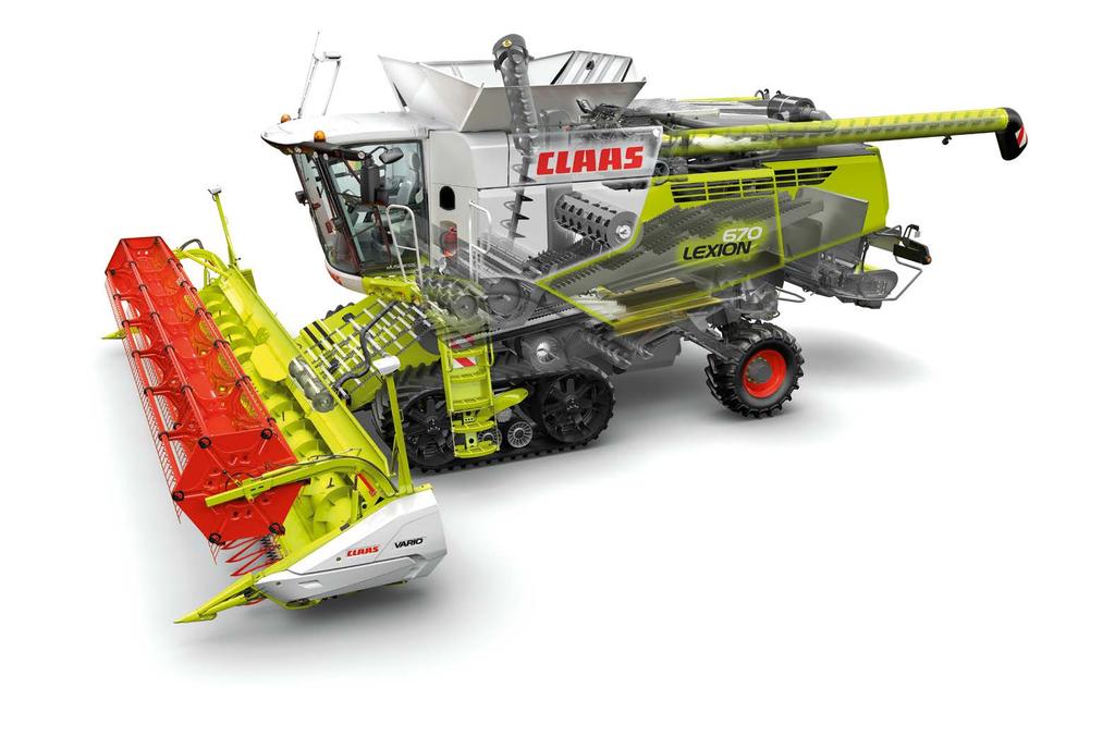 LEXION 600 v přehledu.
