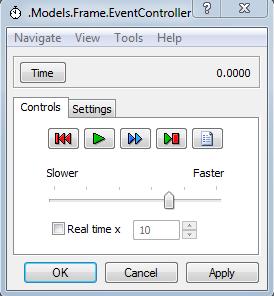 EventController Ikona Objekt kategorie Material Flow. Má nulovou kapacitu. Slouží k hlídaní (počítání) času během simulace.