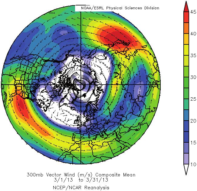 1 Leden až duben Cirkulace v atmosféře v prvních třech měsících roku 2013 způsobila neobvyklý průběh počasí nejen u nás, ale téměř v celé Evropě.