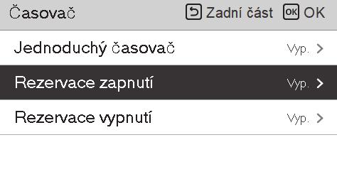 28 TIMER SETTING Rezervace zapnutí Produkt se automaticky zapne v nastaveném čase časovače Umožňuje 2 časové formáty, 12 hodin (AM/PM) nebo 24