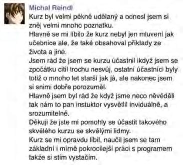 Pomohla svým programem nejen naší cílové skupině, ale prostřednictvím seminářů a