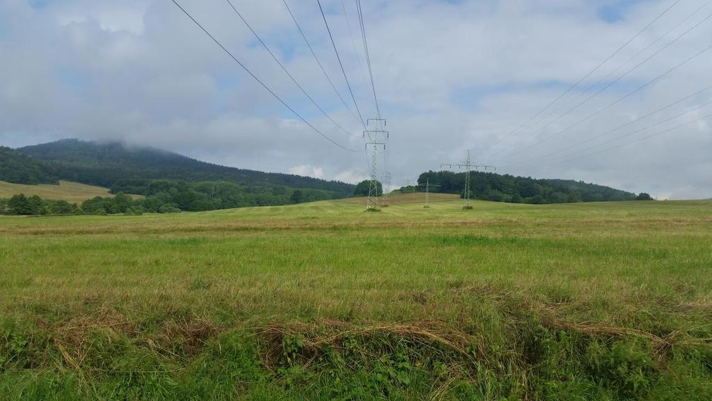 Trasa vedení část 2 Trasa druhé části začíná na PB č. 13 původního dvojitého vedení 110 kv V1501/V1509. Na tomto PB se provede přepojení vedení V1501 z PB č. 13 na PB č.