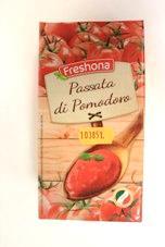Lidl Freshona pasírovaná rajčata SK, AT,, HU odlišné deklarované
