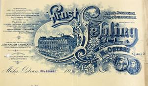 Mährisch-schlesischer Grenzbote. Zmíněný list nahradil deník Ostrauer Tagblatt, vycházející od 5. ledna 1900. E. Hebling však zároveň nadále provozoval filiálku v Místku.