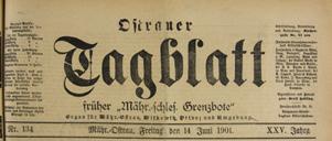 V květnu 1906 získal povolení k výstavbě dvouposchoďového domu s tiskárnou a obytnými místnostmi na rohu Kostelní ulice a Havlíčkova nábřeží č. p. 101, v místě dnešního hudebního klubu Barrák a prodejny Hudební svět.
