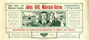Vrcholem jeho aktivit bylo vydávání německých novin Ostrauer Zeitung, které vycházely nepřetržitě od ledna 1889 až do června 1939.