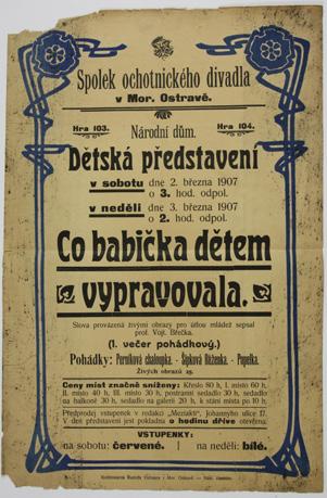 nákladem při příležitosti stavby přívozského chrámu. V roce 1903 se přestěhoval do Moravské Ostravy, aby zde založil novou knihtiskárnu.