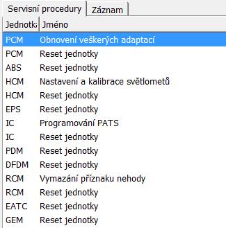 Jsou dvě cesty, jak konfiguraci provádět. První volba je umožněna pomocí přednastavených funkcí, které stačí pouze vybrat ze seznamu a následně měnit jejich parametry.