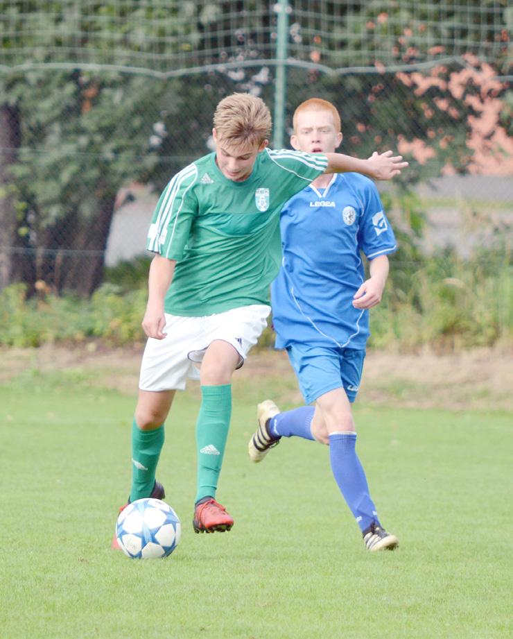 kolo MFK Karviná U18 1. SK Prostějov U19 1:1 (1:1) Branky: 24. Magdon - 6. Marčík Sestava Karviné: Neuman - Podešva, Věčorek, Šlachta, Bielan - Gros, Noga (83. Lalik), Rokyčák, Szotkowski (68.