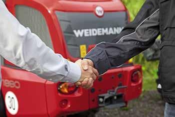 Weidemann je váš silný partner. Dobře se o vše postará. Celoplošná síť obchodníků. Firma Weidemann má rozsáhlou, propracovanou síť obchodníků v Německu a v Evropě.