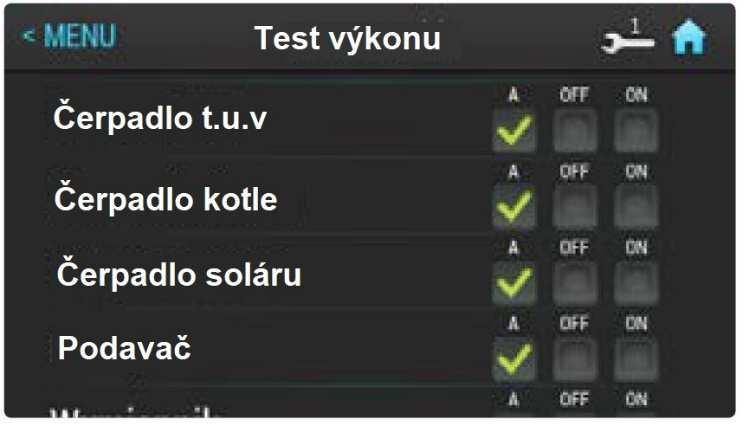 4.12 Test výstupů Obr. č.