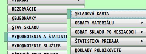 Označené položky môžete vytlačiť ak stlačíte kláv. <T>. b) výber podľa čísla položky a tlač vybraných Nastavte kurzor pod stĺpec ČÍSLO POLOŽKY a stlačte kláv. <F1>. Potvrďte voľbu PODĽA POLOŽKY.