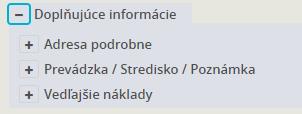 užívateľa samostatne.