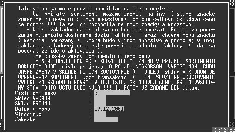 Modul Sklad str. 14 2.1.5 Príjem na sklad BEZ ZÚČTOVANIA V tejto voľbe máme možnosť zaevidovať príjem na sklad bez jeho zúčtovania v Denníku účtov. Pri zaevidovaní postupujeme rovnako, ako v kap. 2.1. Príjem na sklad, s tým rozdielom, že nerobíme kroky uvedené v kap.