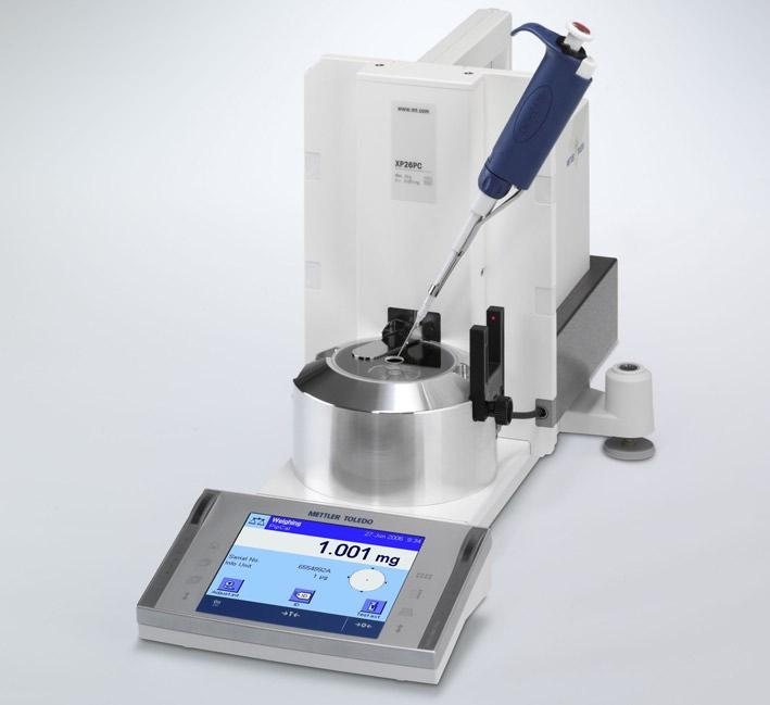 METTLER TOLEDO Excellence Plus XP26PC Mikrováhy pro kalibraci