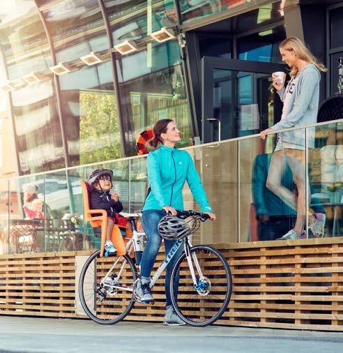 Dětské cyklosedačky Thule RideAlong Snadné každodenní jízdy na kole Praktická a intuitivní montáž Dětská cyklosedačka Thule RideAlong