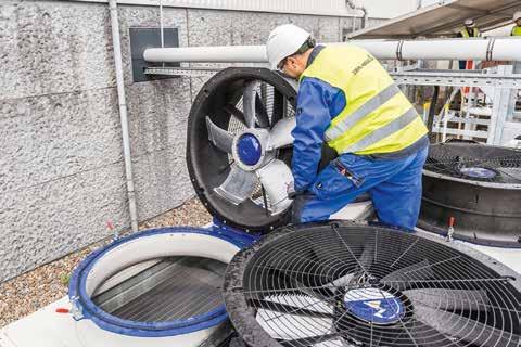 Nové ventilátory šetří energii a vylepšují bilanci CO 2 Ziehl-Abegg nahradil ventilátory v usměrňovací stanici BritNed Neue Ventilatoren sparen Energie und verbessern CO 2 -Bilanz Ziehl-Abegg ersetzt