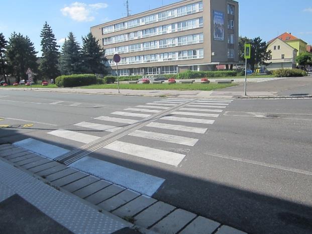 Tabulka 25 Parametry přechodu pro chodce P2.11 Přechod pro chodce: přes Purkyňova P2.