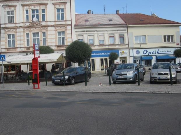 Tabulka 51 Parametry zastávky Z3.1 Zastávka: Nymburk, Náměstí stanoviště A Z3.