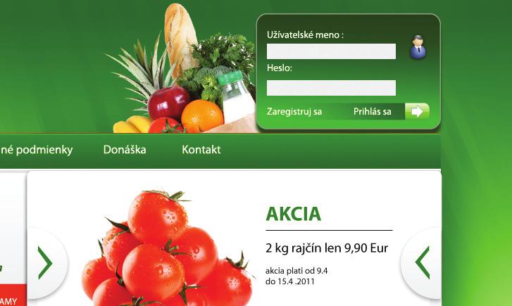 NÁVRH DIZAJNU Pravá strana môže obsahovať ďalšie bannery alebo podmenu ako je na ľavej strane Grafik dostane zoznam Vašich požiadaviek, kde sú uvedené prvky, ktoré má webová stránka obsahovať.